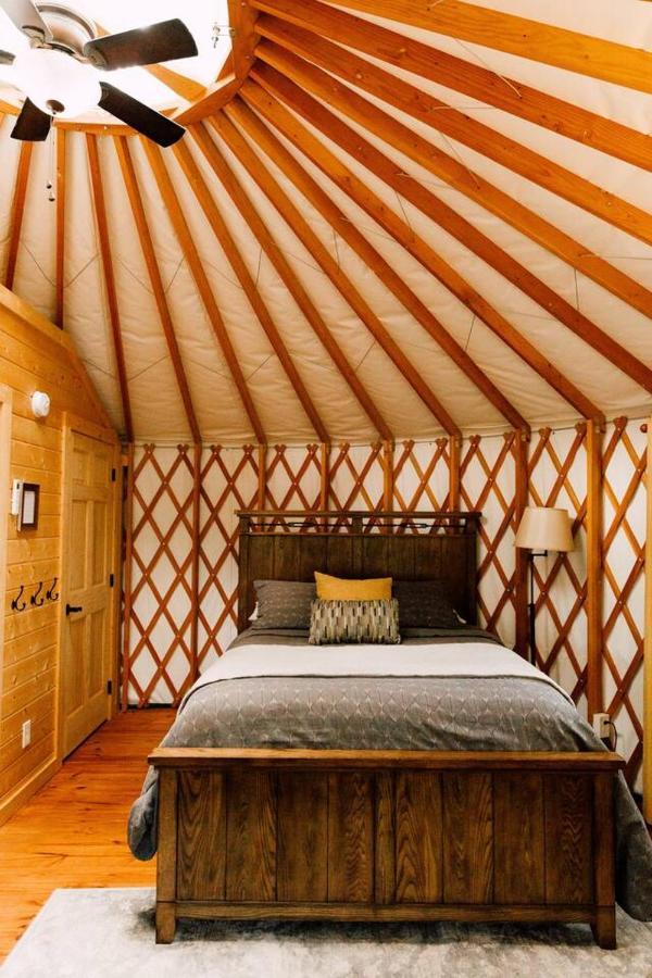 Luxuszelt Tuckaseegee @ Sky Ridge Yurts Bryson City